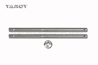 Tarot Helicopter Parts 450 Dfc Main Shaft 108mm TL45166