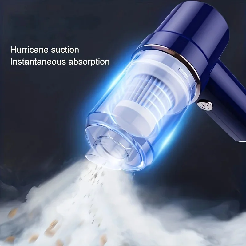 Car Wireless Vacuum Cleaner Strong Suction Portable Handheld Electric Vacuum Cleaner Wireless Home Cleaning Vacuum Cleaner