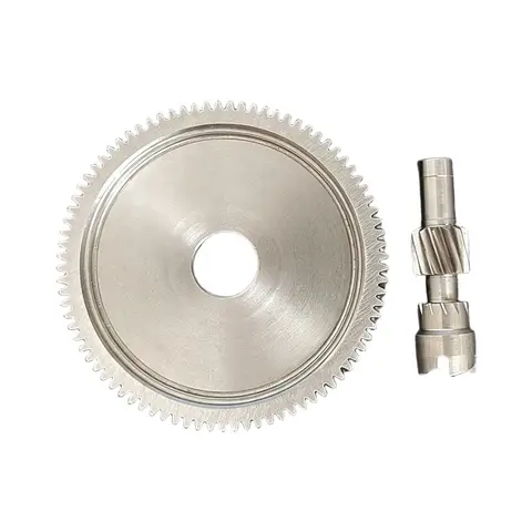For Daiwa For Zillion 1516 1514 1520 HLC HD Main Pinion Gear Set Strengthen Stainless Steel Silver Fishing Reel Parts Repair