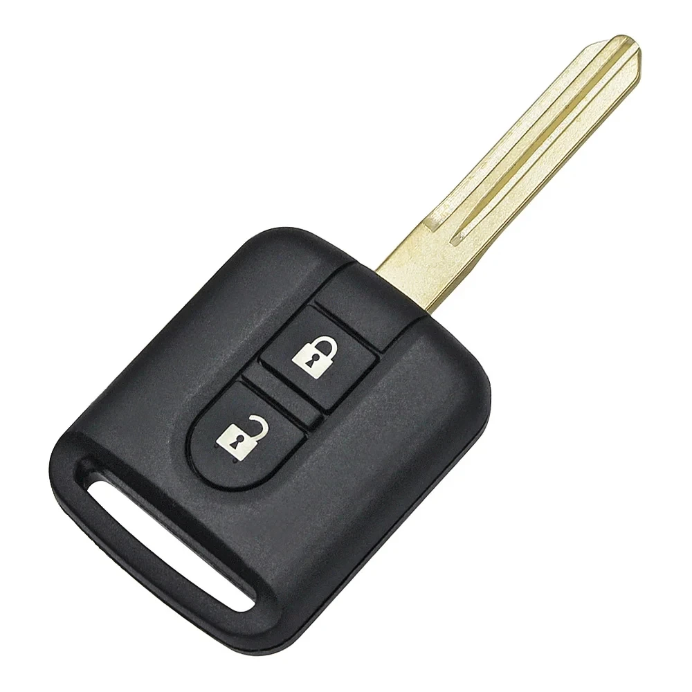 KEYECU Replacement Remote Head key Fob 2BTN 433MHz ID46 for Nissan Elgrand X-TRAIL Qashqai Navara Micra Note NV200 5WK4 876/818
