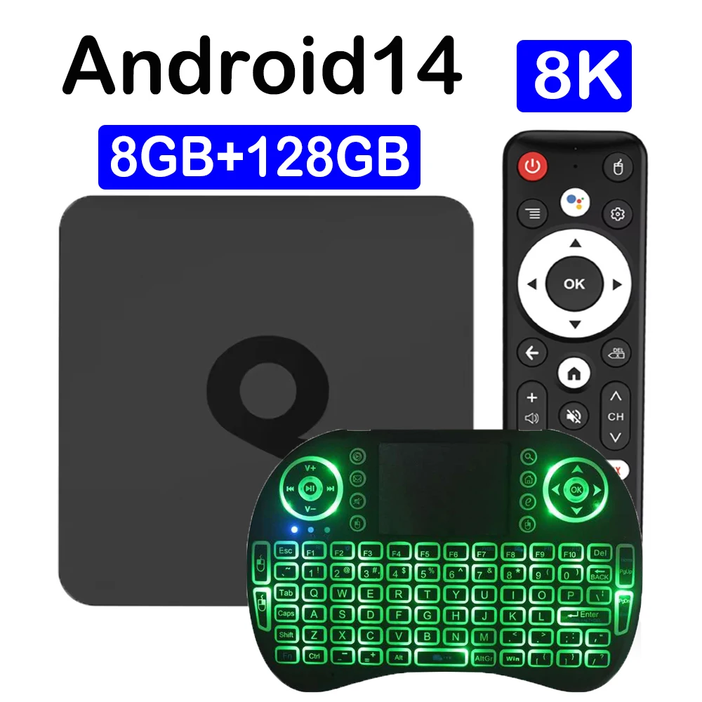 Android14 Tv Box 8G… - image