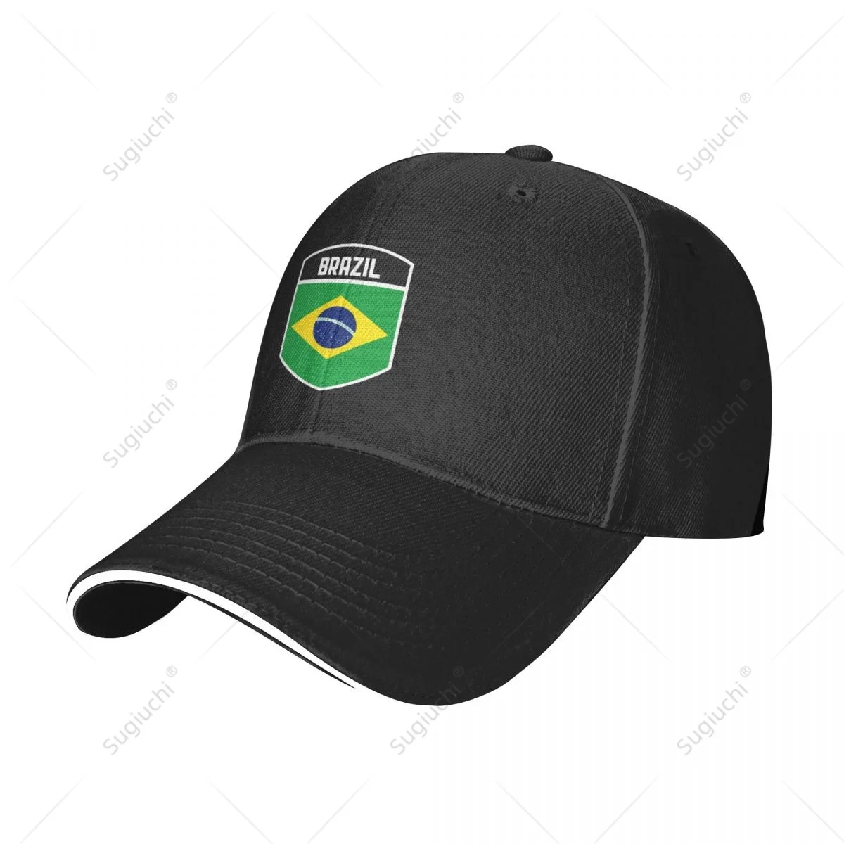 Multifunction Brazil Flag Shield Sandwich Baseball Cap Men Sports Casual Caps Golf Hat Fishing Outdoors