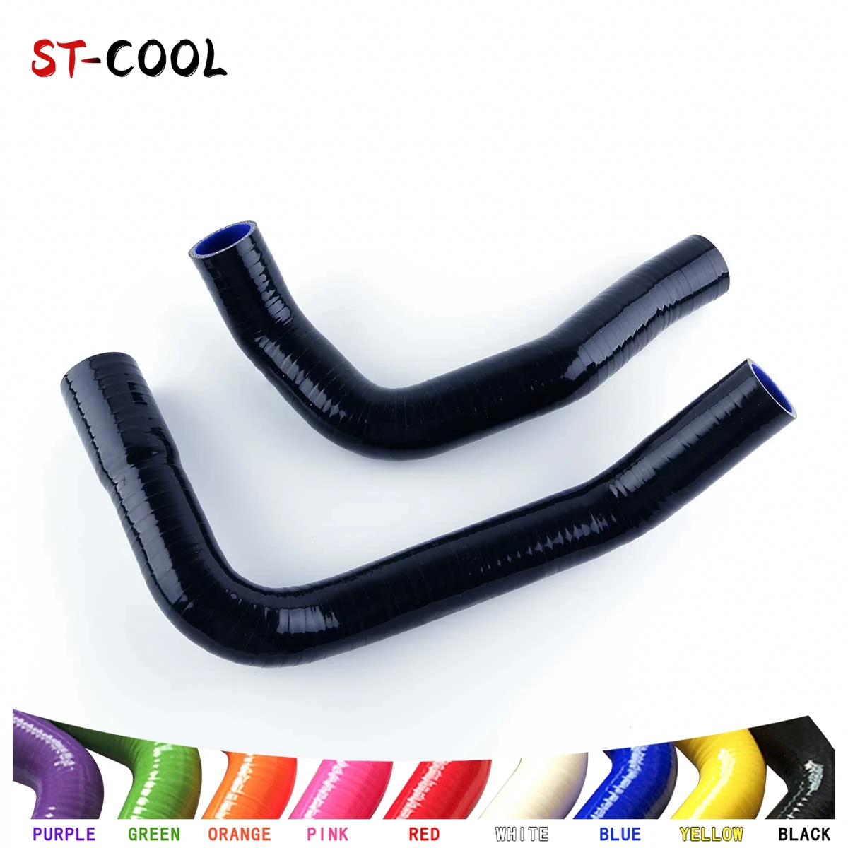 

For 1971-1988 Chevrolet Chevy Small Block Camaro SBC 1972 1973 1974 1975 1976 Radiator Silicone Hoses Kit Piping 2Pcs 10 Colors