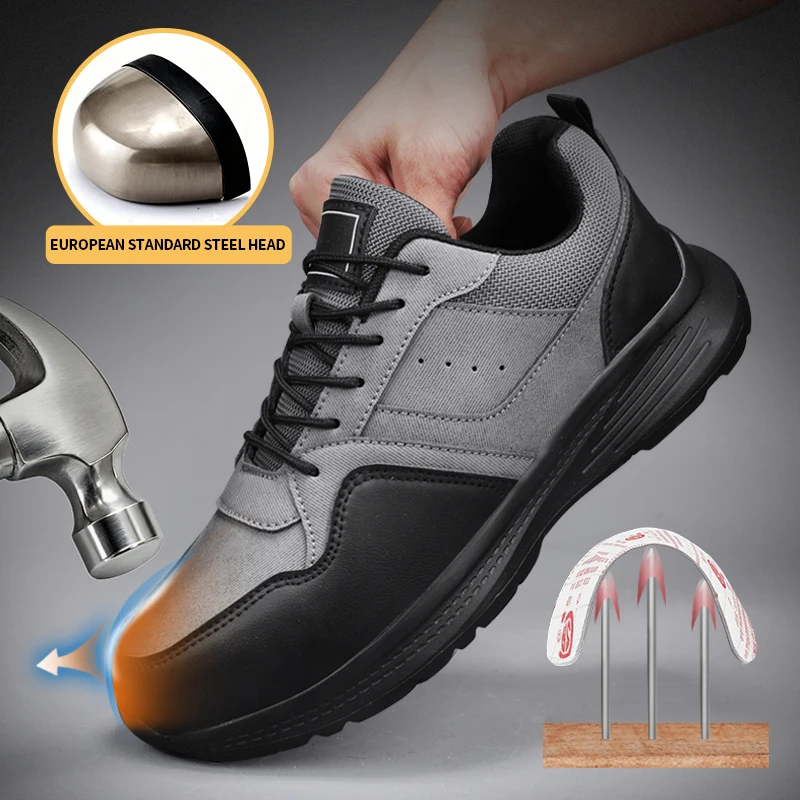 

men's casual sports shoes four season new comfortable outdoor thick soled light anti slip wear-resistant running casual sneakers