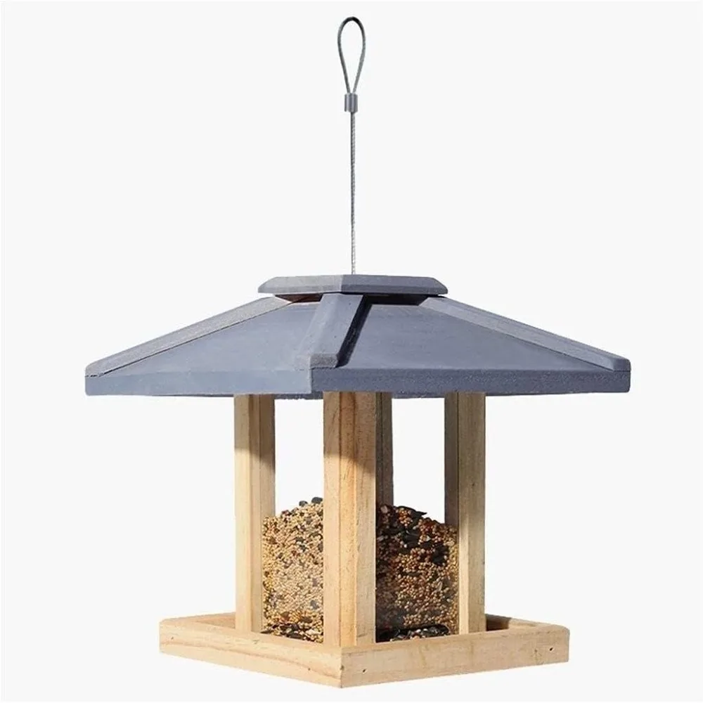 

Outdoor Bird Feeders, Wild Bird Feeder Hanging for Garden Yard Outside Decoration,Garden Decoration for Bird Watchers and Childr