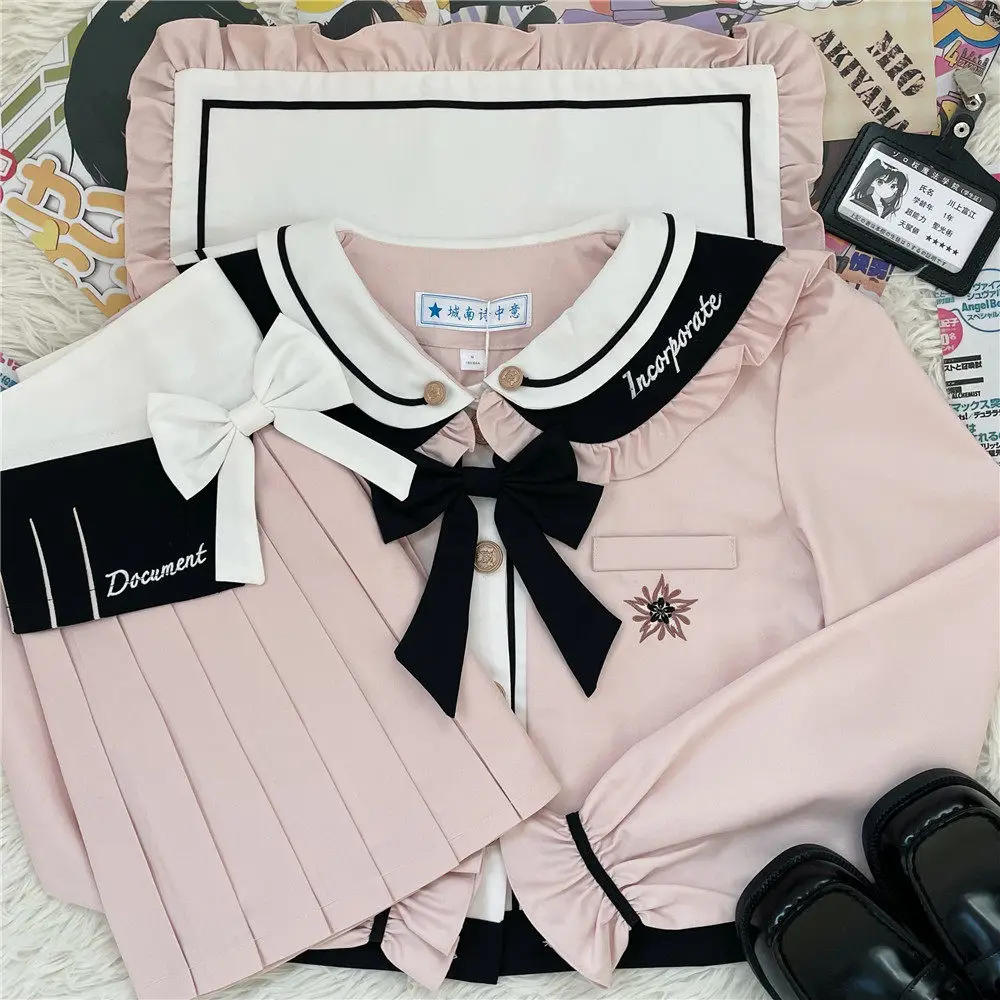 pink-sailor-outfit-jk-uniform-short-long-sleeve-japanese-school-uniforms-for-taiwan-student-girls-sailor-suit-pleated-skirt-sets