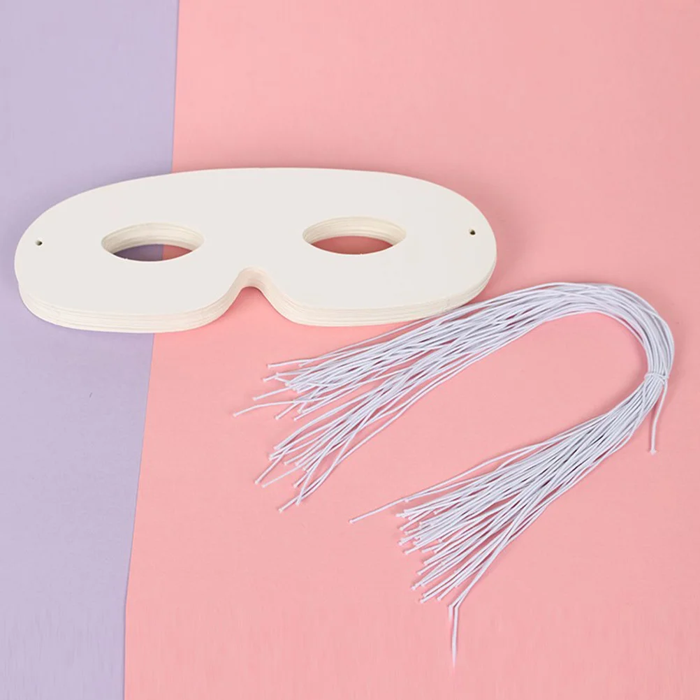 

80Pcs DIY White Paper Masks Hand Drawn Blank Craft Mask for Kids Adults Party Halloween Birthday White Mask Craft Masks