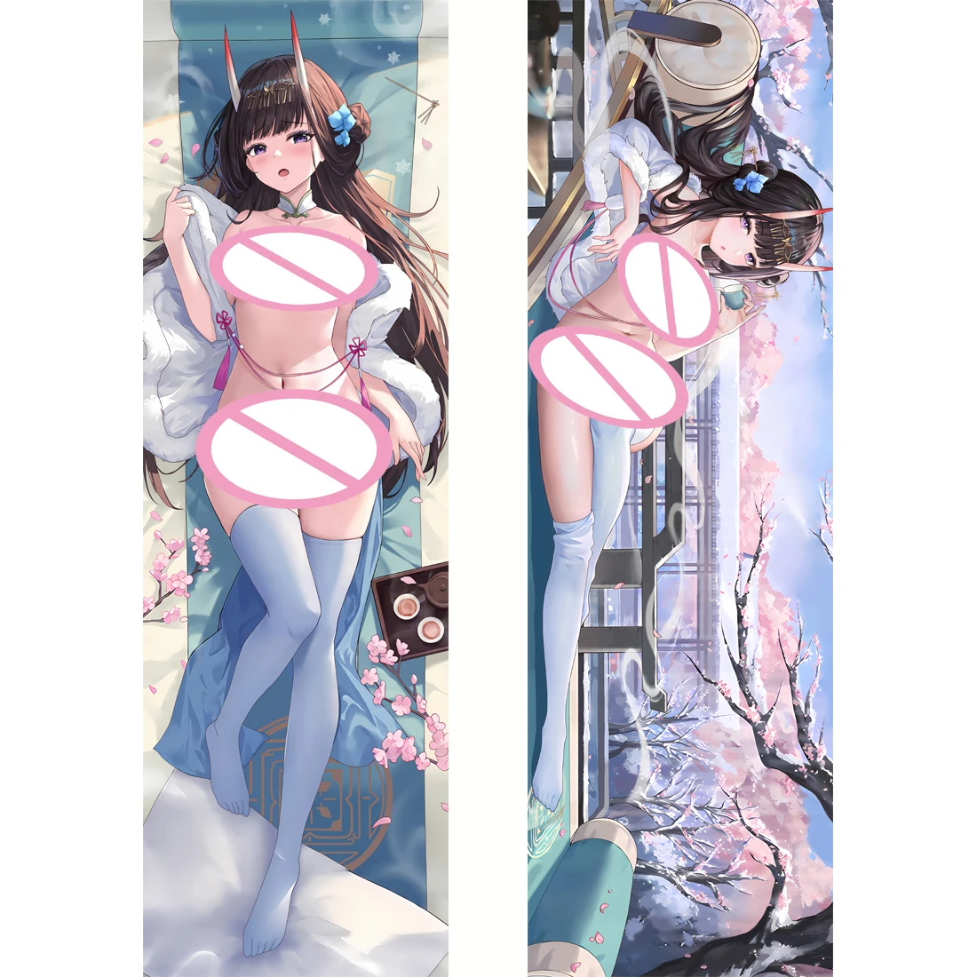 

60x180cm IJN Noshiro Pillow Cover Anime Game Anime Blue Archive ブルーアーカイブ Dakimakura Decorative Body Pillowcase