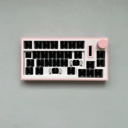 D30 Mini Keyboard Kit Wired Single Mode 3D Printing QMK/VAIL Customized Hot Swap RGB Ergonomic Gaming Keyboard With Knob/screen