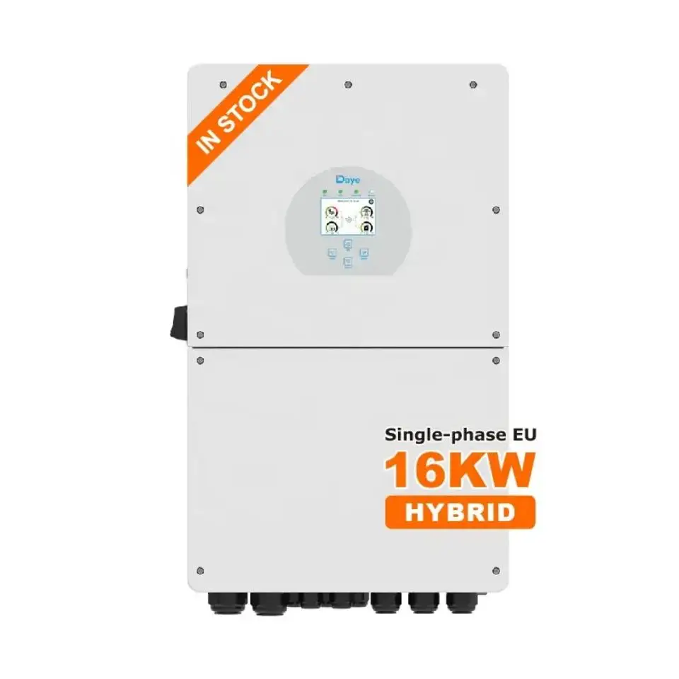 

Deye single phase Hybrid Solar Power Inverter Converters 5KW 6KW 8KW 10KW 12KW 16KW deye hybrid inverters 8KW 5kW eu warehouse