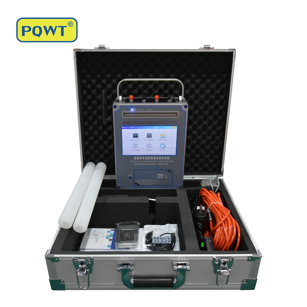 High Accuracy Water Detector PQWT TC900 Long Range Deep Fresh Groundwater Detector 1200m