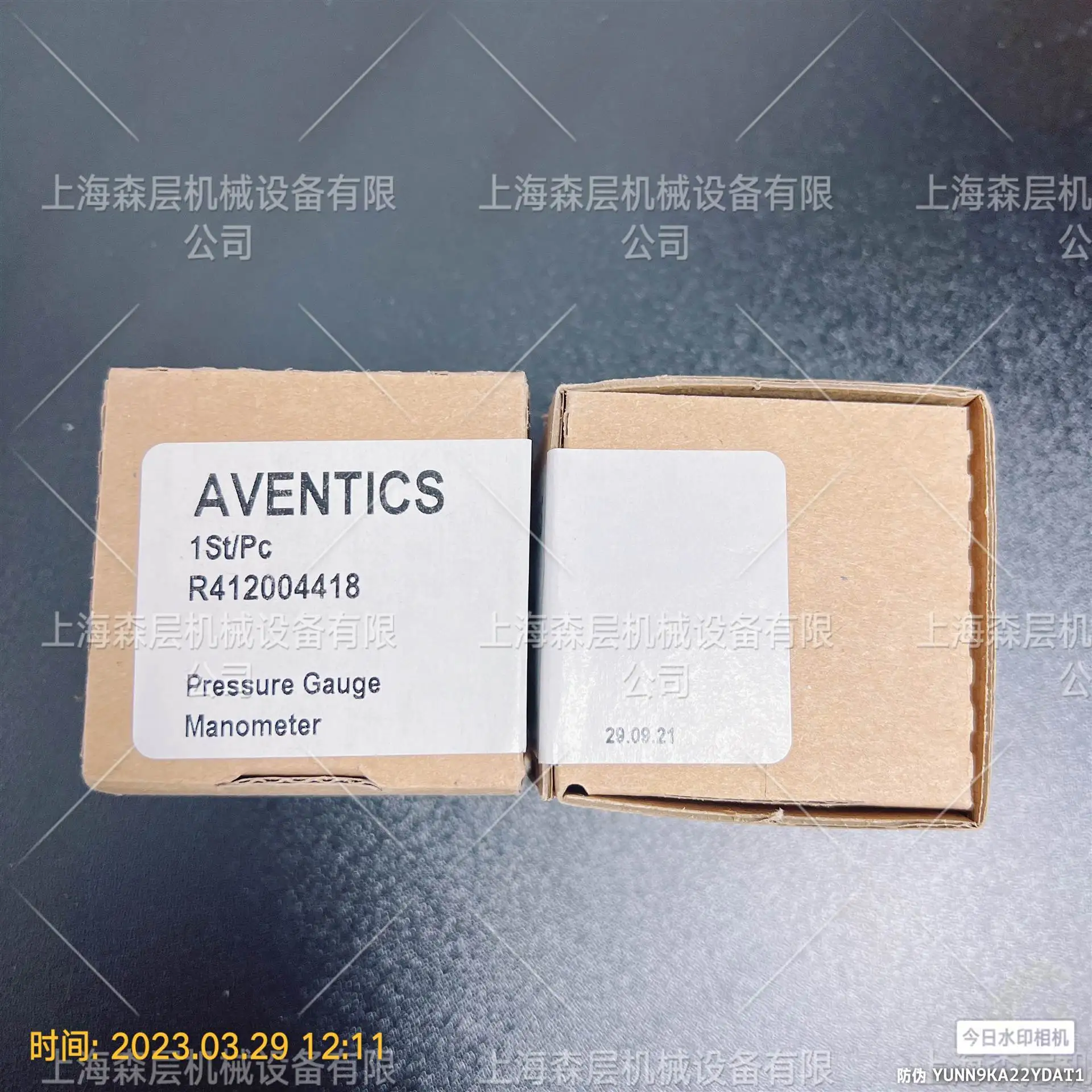 2025 AVENTICS Anwochi gas source processing unit pressure gauge R412004418 Shanghai Senlayer spot