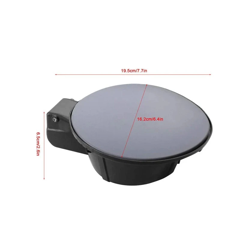 For VW Polo 2011-2019 Fuel Gas Tank Door Lid Cover Flap Cap Unprimed 6R0809857