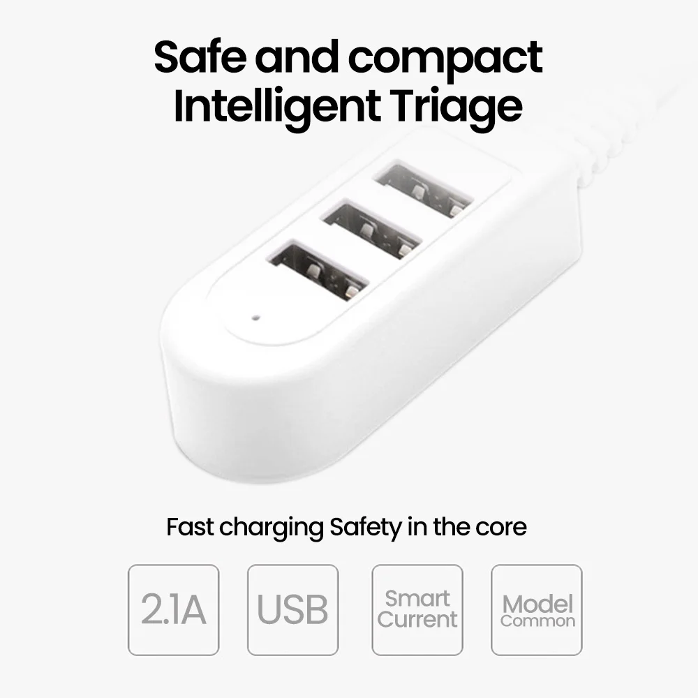 3-в-1 USB2.0 HUB 2.0 2USB Удлинительный кабель HUB Разветвитель USB 2.0 Расширитель-концентратор Адаптер питания для ПК Компьютерные аксессуары