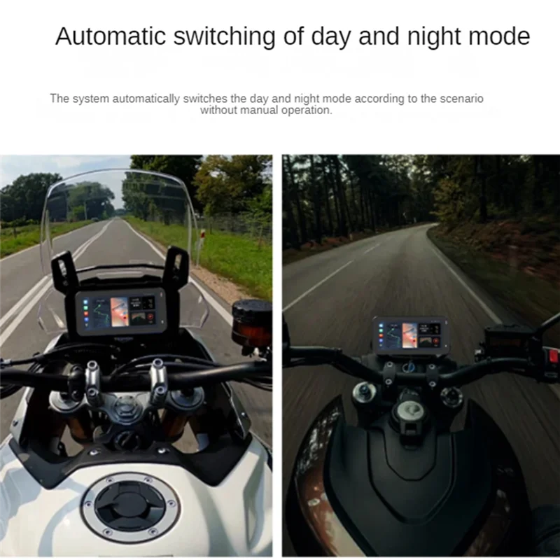 

BB-GPS навигация мотоцикл Carplay дисплей портативный мотоцикл беспроводной Android автомобильный монитор