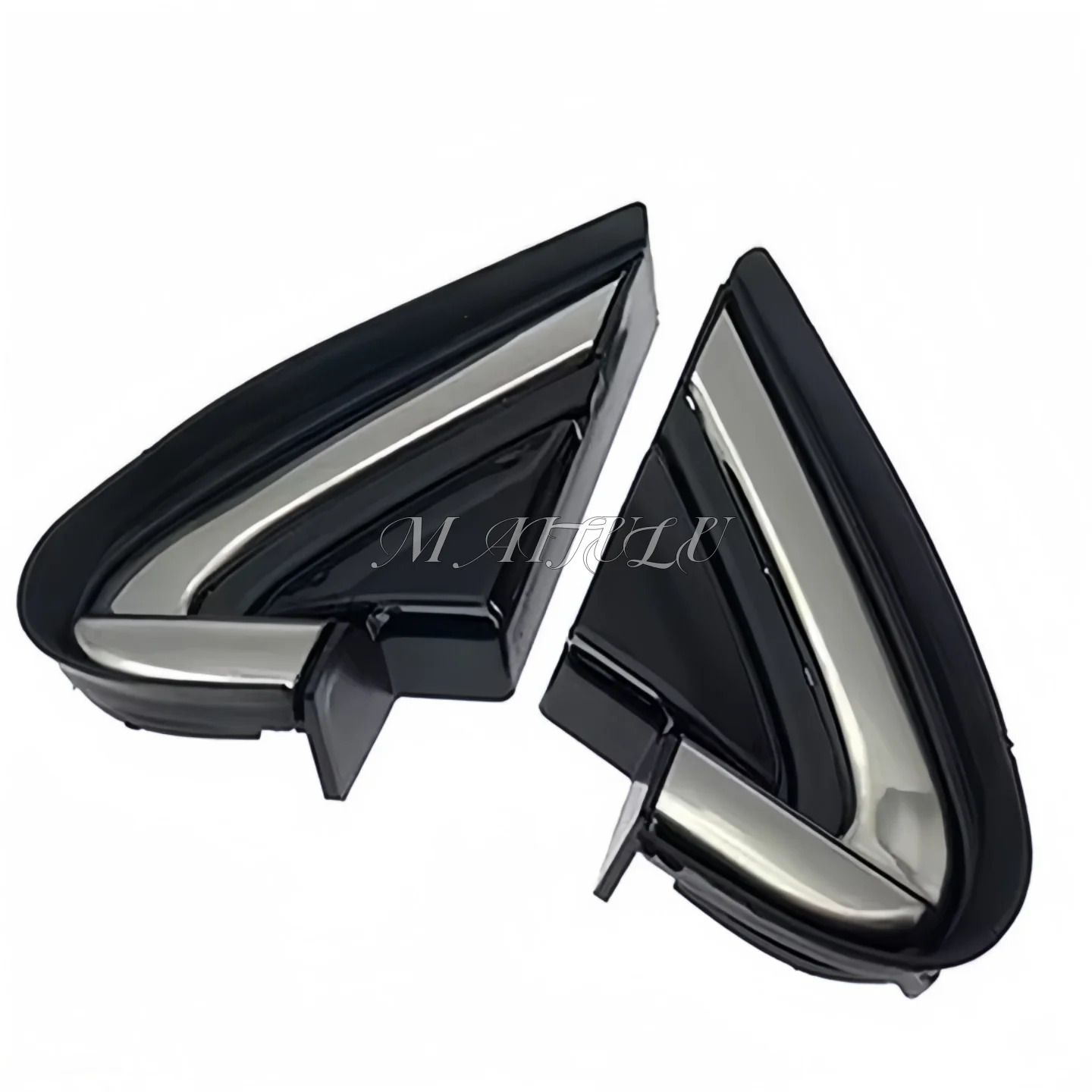 Exterior Pillar Corner Garnish Side Rearview Mirror Triangle Plates Trim For Honda CR-V CRV 2007-2011 75490-SWA-J01 75495SWAJ01