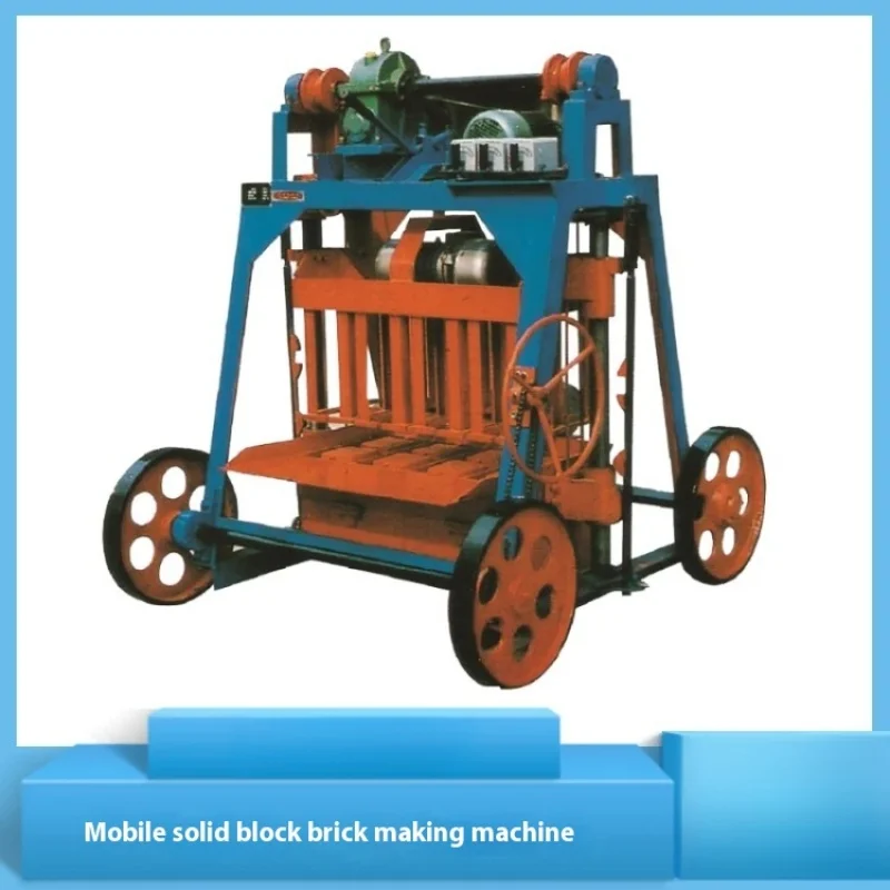 Block Making Machine Semi Automatic Hollow Hallow Concrete Cement Brick Make Machinery fly ash brick making machine price simple