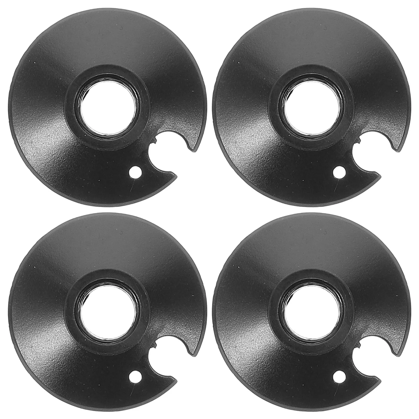 

4 Pcs Trekking Poles Accessories Mud Baskets for Walking Stick Crutch Foot Pads Hiking Pole Replacement Set Plastic
