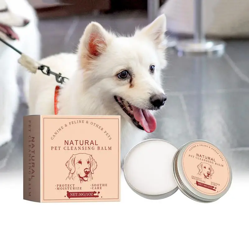 Dog Tear Stain Remover Balm Natural Safe Repel Tears Non-Irritating Balm Effective 30g Natural Balm For Relieve Eyes Discharge E