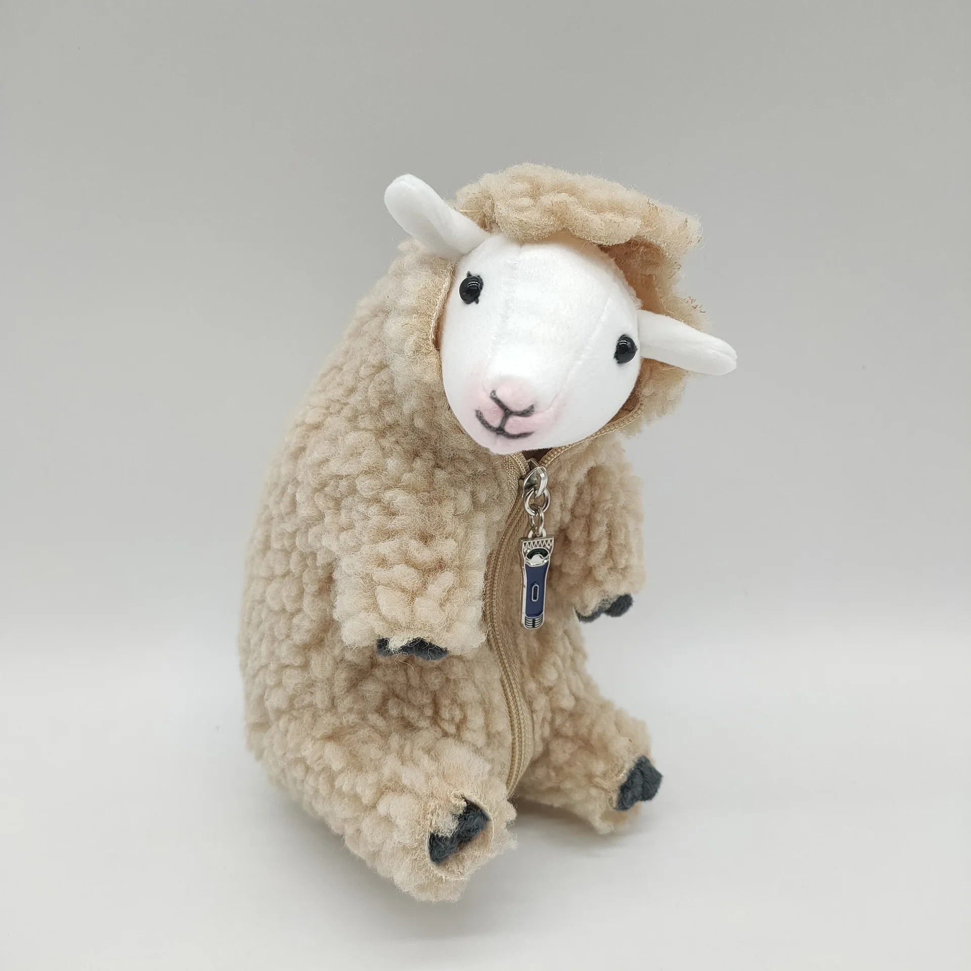 

16cm YOU+MORE Plush Toys Cute Soft Stuffed Cartoon Funny Furry Lamb With Clothes Dolls For Kid Gift