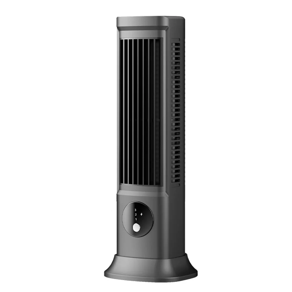Digital Display Fan 3 Speed Tower Fan Adjustable Airflow Cordless Convenience Easy Monitoring For Outdoor Activities