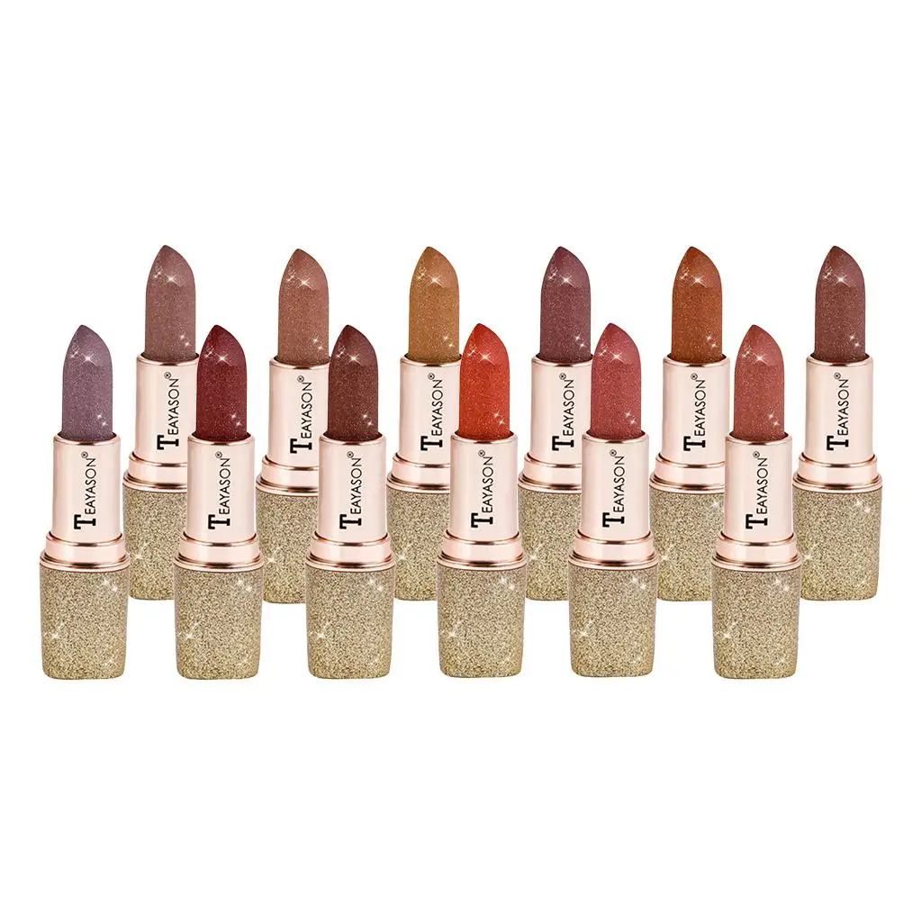 Rossetto opaco Trucco Finitura in velluto Balsamo per labbra impermeabile a lunga durata per donne Ragazze Festa Ufficio Uso quotidiano