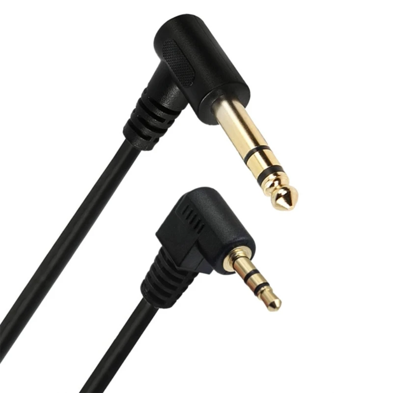 3.5 مللي متر 1/8 "TRS إلى 6.35 مللي متر 1/4" سلك ستريو سلك لمكبر صوت نظام منزلي ومكبرات صوت 180 سم