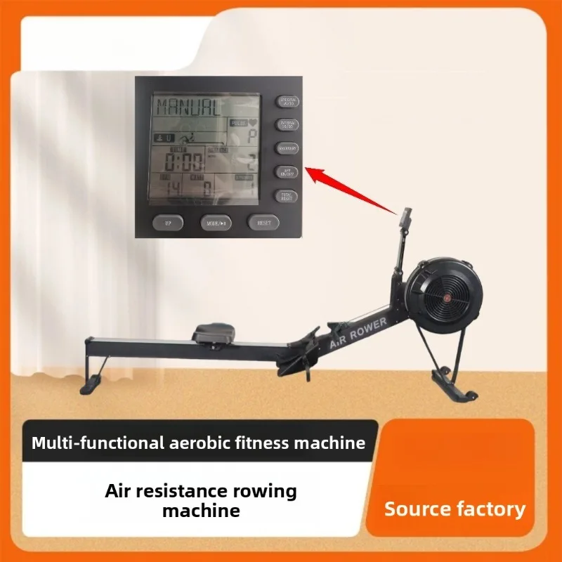 Foldable Air Resistance Rowing Machine Multi-Level Adjustable Commercial Quality Home Gym Indoor Workout Equipment Best Seller