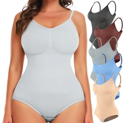 Bodysuit Shapewear Women Full Body Shaper Tummy Control Hip Butt Lifter Corset Thigh Reductive Slimming Waist Trainer Corset