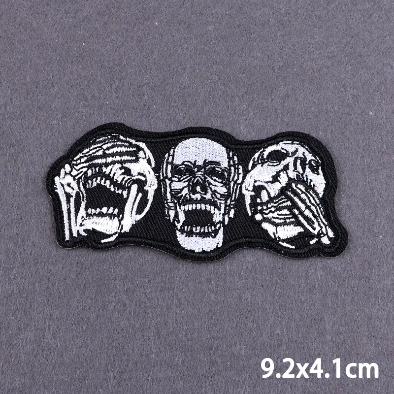 Hippie-Aufnäher zum Aufbügeln, thermoadhäsiver Patch für Kleidung, Rock-Stil, Stickerei-Aufnäher für Kleidung, Jesus-Applikationen-Aufkleber, DIY – Detail 32