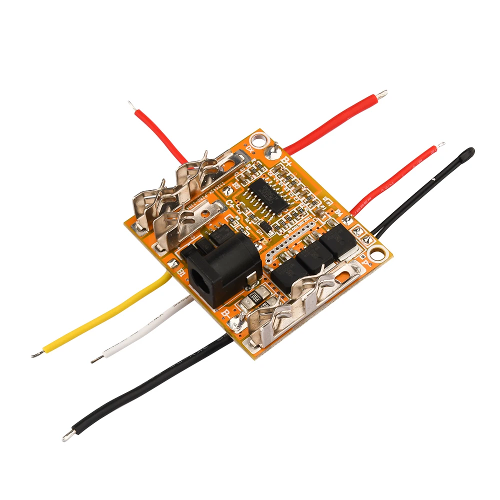 18650 5S obwodu pokrywa baterii litowej litowo-jonowego 21V moduł płytka ładująca komórki Lipo PCM PCB BMS do wiertarki elektrycznej DC