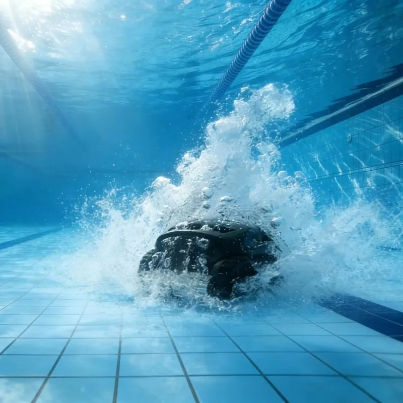 New Vacuum Swimming Pool Cleaning Robot with Wired Automatic Pool Cleaner with US Plug