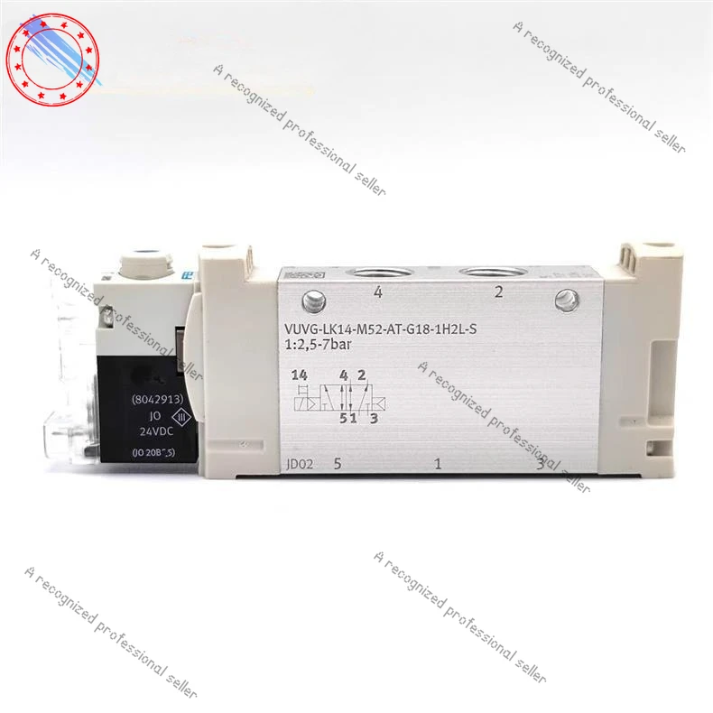 

For Festo Solenoid Valve VUVG-L14-M52-AT-G18-1P3 566499