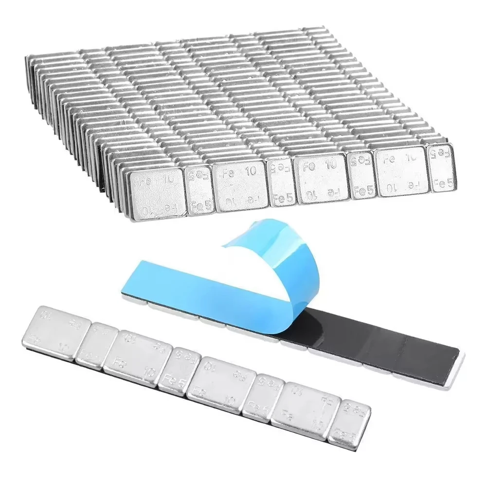 4/8/10/16 قطعة عجلة التوازن الوزن إطار سيارة لاصق الحديد عجلة الإطارات موازن كتلة الوزن للسيارات شاحنة دراجة نارية الإطارات المناسب #5