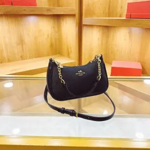 2024 New Fashion Luxury Design PU Leather Hobo Shoulder Bag Women Small Clutch Handbag Purse Female Underarm Bag Travel Totes