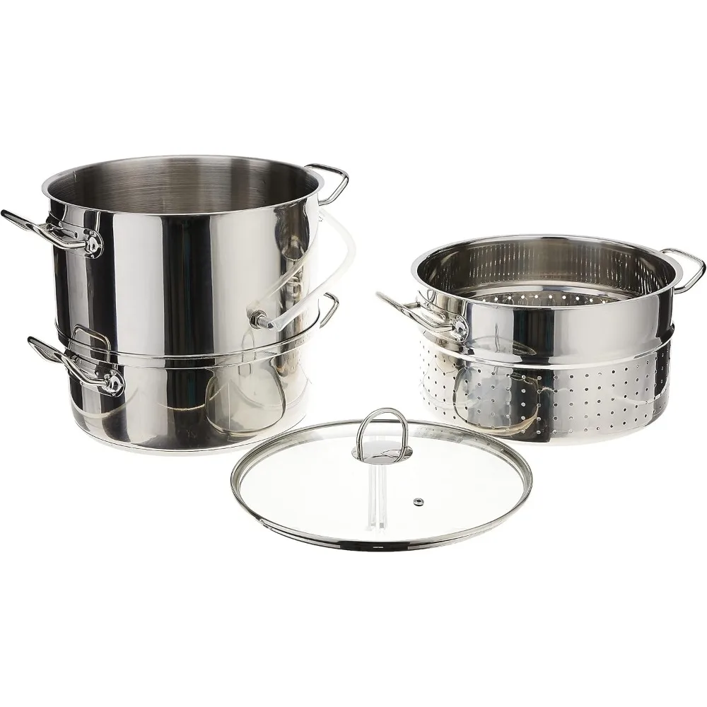 619 Stainless Steel Steamer/Juicer, One Size, without Canning Kit