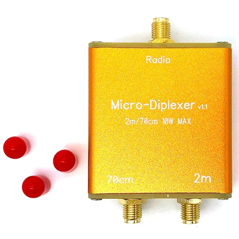 10W V/U 2M 70Cm Micro-Type Diplexer Duplex Filter,Used To Place Between The Transmitter And Antenna