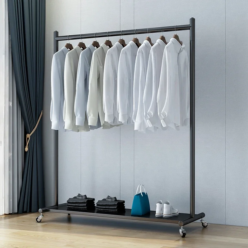 

Nordic Modern Coat Rack Entrance Aesthetic Minimalist Hallway Coat Rack Standing Display Metal Estendal Roupa Library Furniture