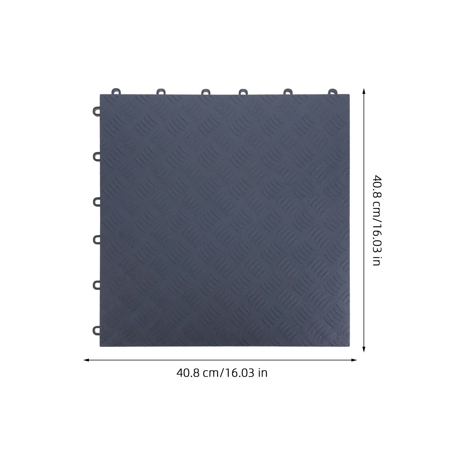 Engrossado intertravamento antiderrapante telhas de piso de garagem painel de grade de plástico durável para casa ginásio ao ar livre deck resistente a manchas de óleo