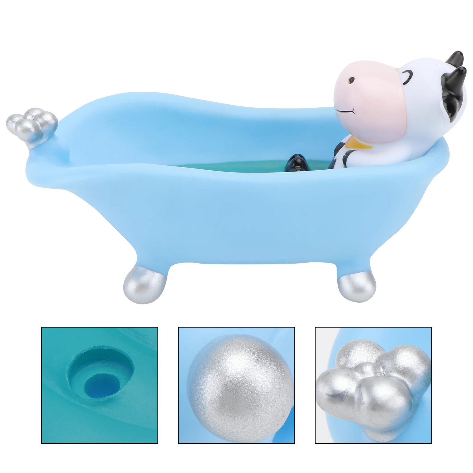 

Cartoon Bathtub Holder Cute Animal Design Drain Soap Box Drain Soap Box for Kids Bathroom Lovely Portable Storage