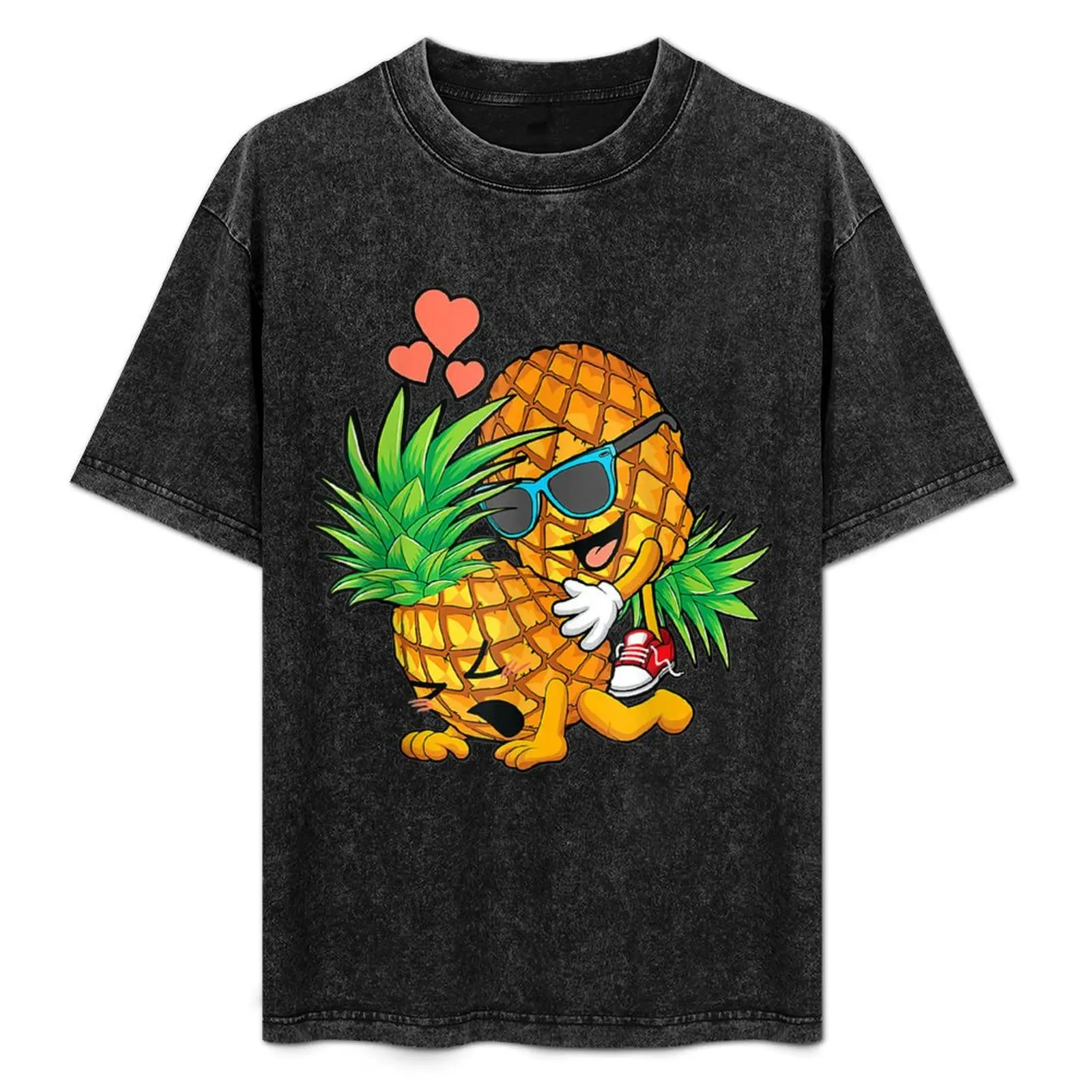 

Upside Down Pineapple Swinger For And T-Shirt Modern Style Print T-Shirt