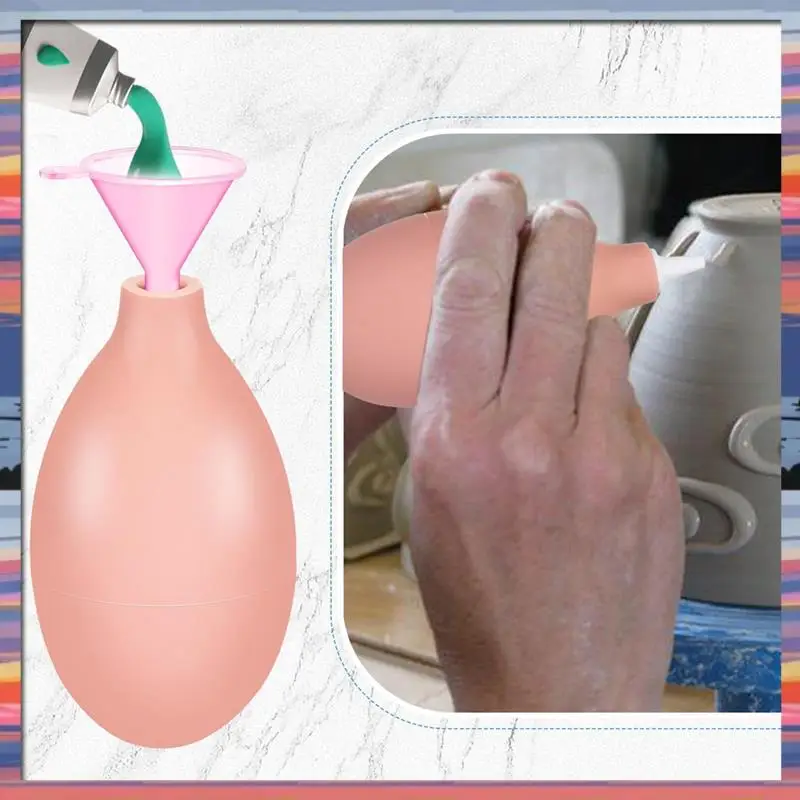

AFBC Precision Applicator For Clay Tool Sets, 4-Piece Slide-Rail Glaze Squeeze Bottle