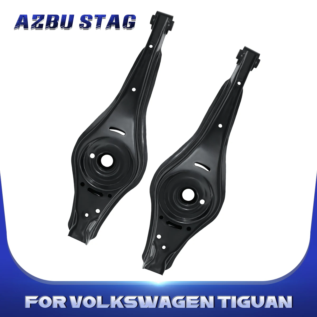 

AzbuStag 2 Pcs Rear Lower Control Arms for Volkswagen Tiguan Passat Golf GTI CC TDI SEL Jetta Eos Beetle Audi A3 Q3 TT 2006-2019