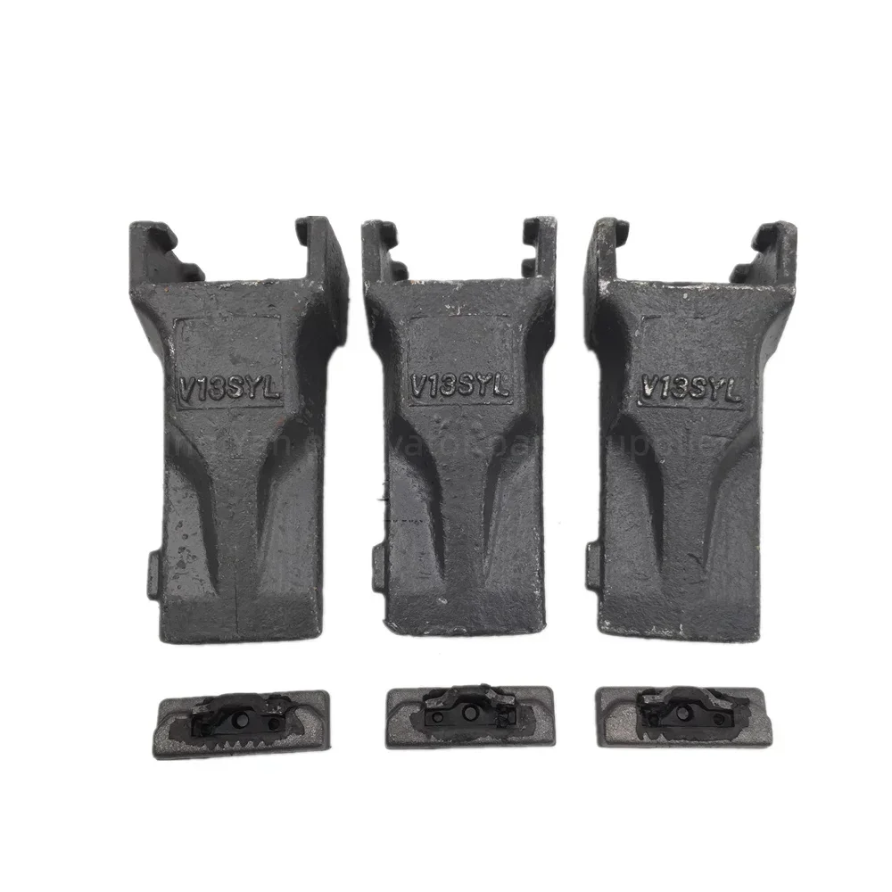 For V13SYL 18S E301.5/301.7/302/303 Kubota 15/20/25/30 Bucket Teeth Flat Teeth Shovel Teeth Pin Mini Excavator Parts
