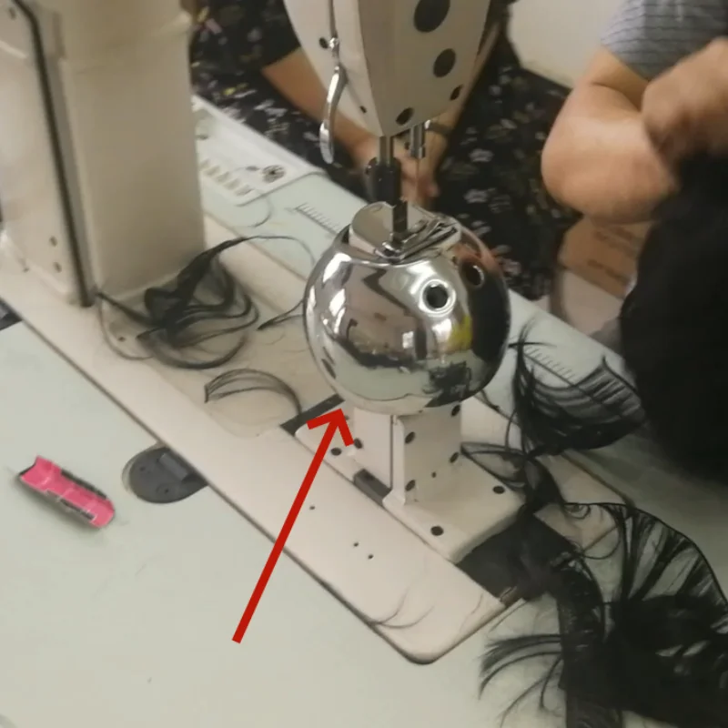 Edelstahlkugel für Perücken, Nähmaschinen, Perückenherstellungswerkzeuge