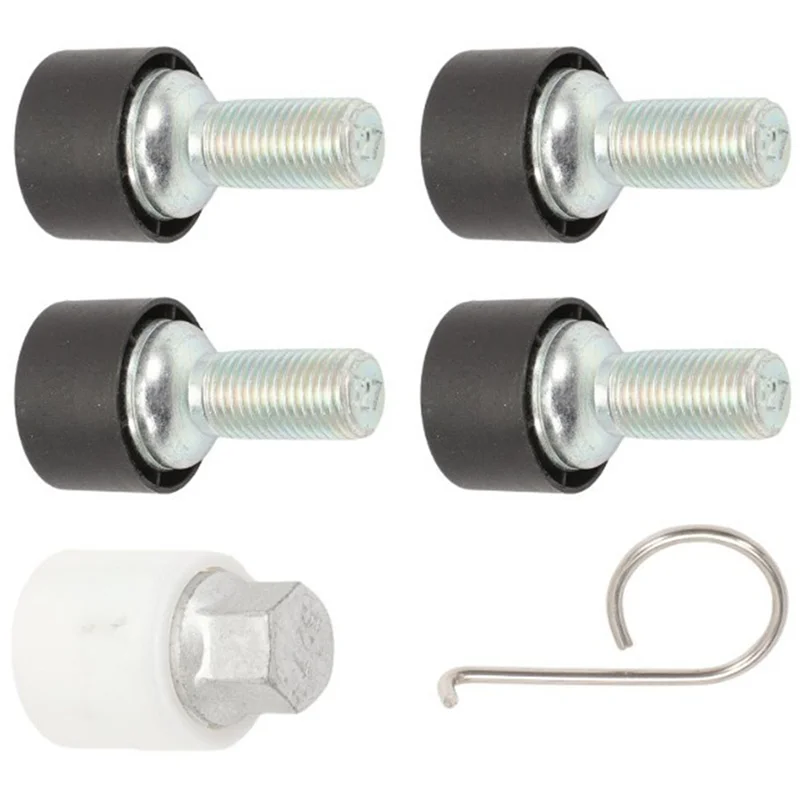 ABGG-000071597D Wheel Lock Adapter Wheel Lock Bolt Kit Anti-Theft Wheel Bolt Lock VW Wheel Lock Kit