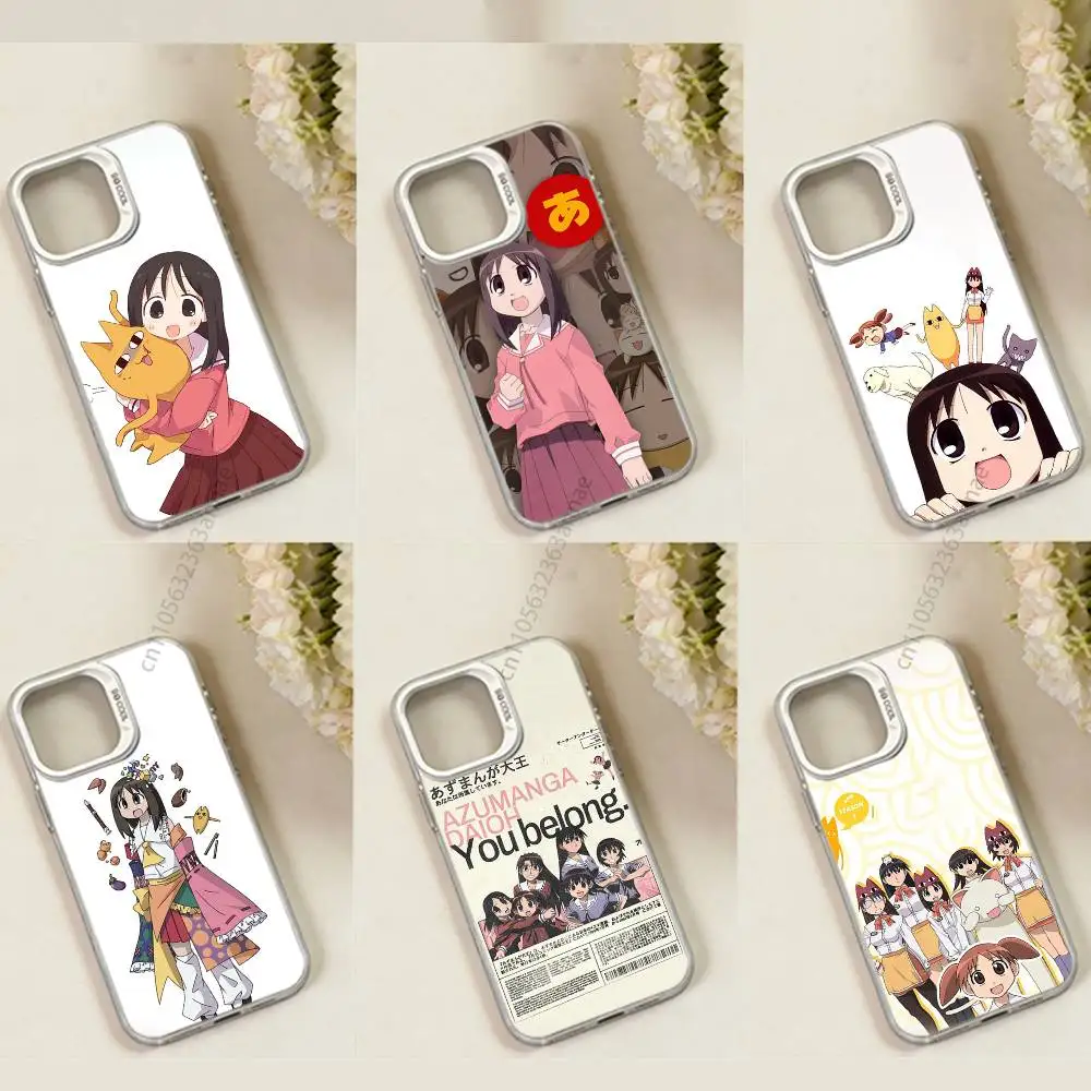 

KASUGA AYUMU Azumanga Daioh Phone Case for iPhone 15 16 Pro Max Air SE 11 13 Pro 14 Plus 12 11Pro 15Pro Max 16e Cover