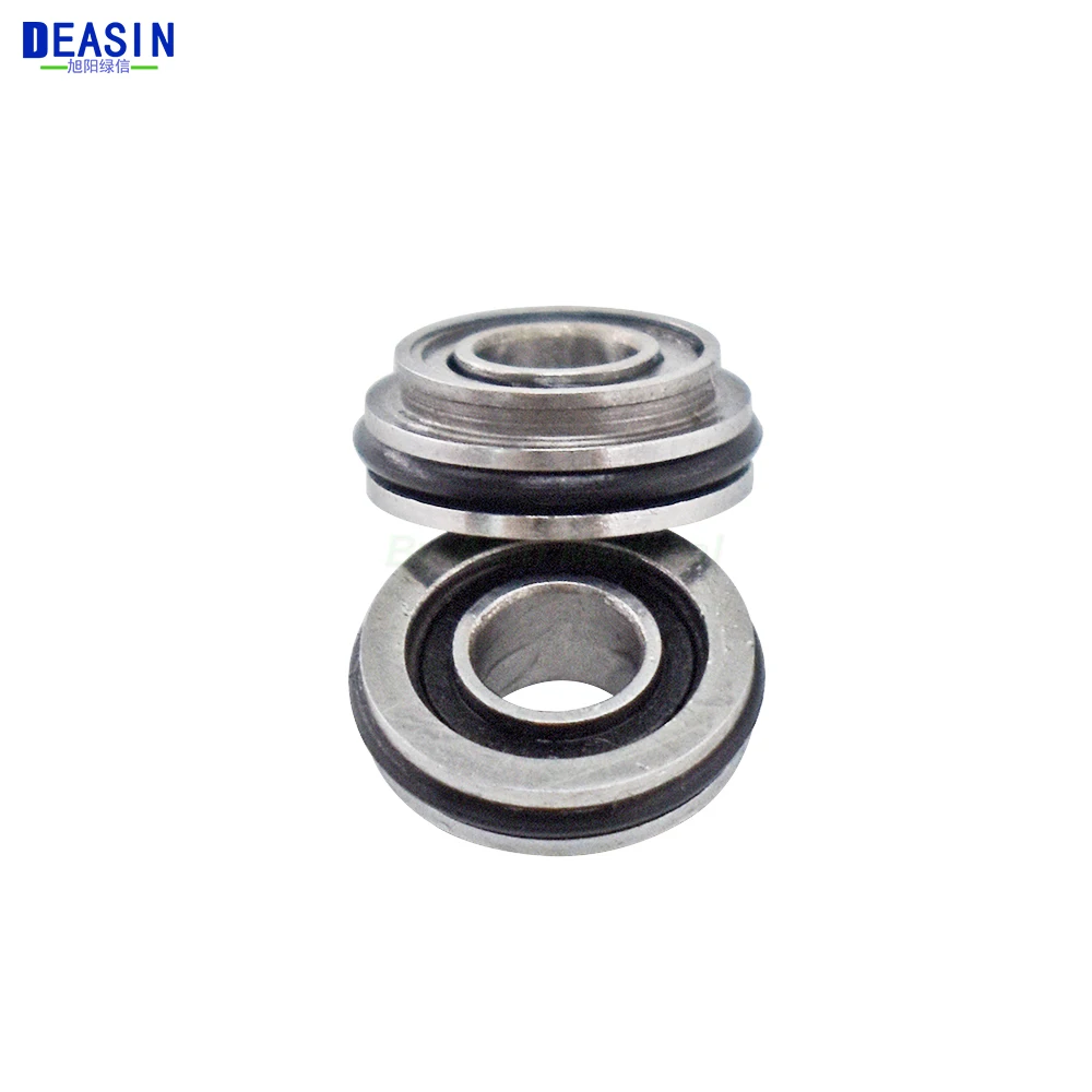 5pcs Dental Ceramic Bearings Double Flange SFFR144TLGZWN 3.175x6.35x7.5x2.78mm for WH RC95 TE95 Turbine High Speed Handpiece