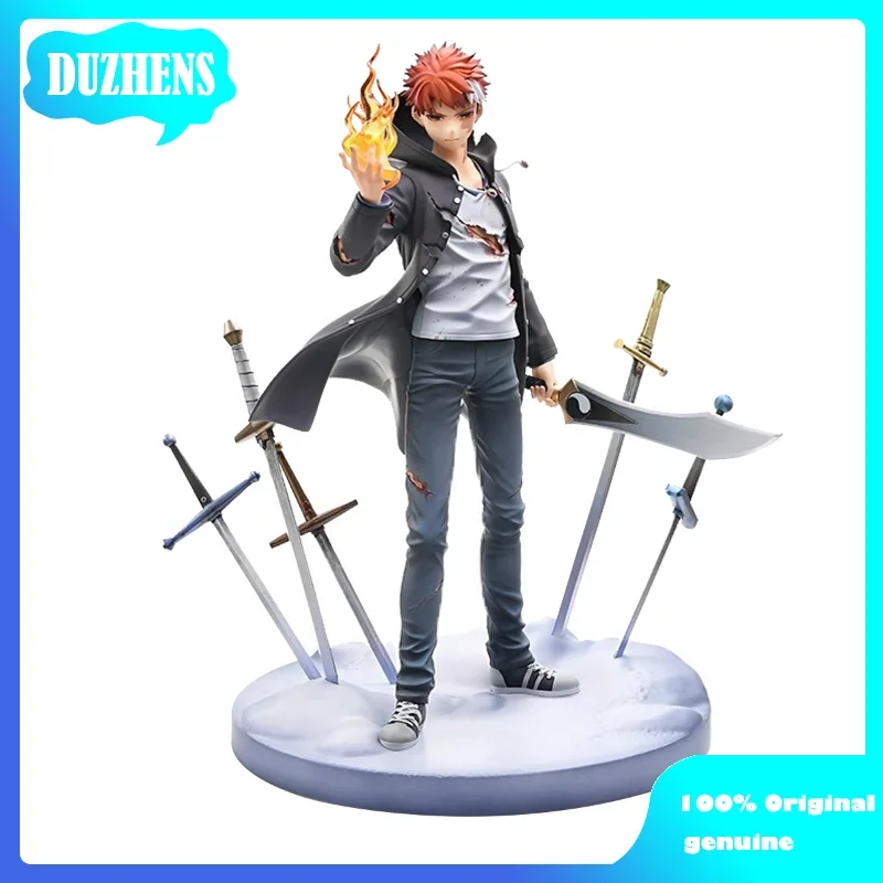 Amakuni Original:Fate/stay night Emiya Shirou 27cm PVC Action Figure Anime Figure Model Toys Figure Collection Doll Gift