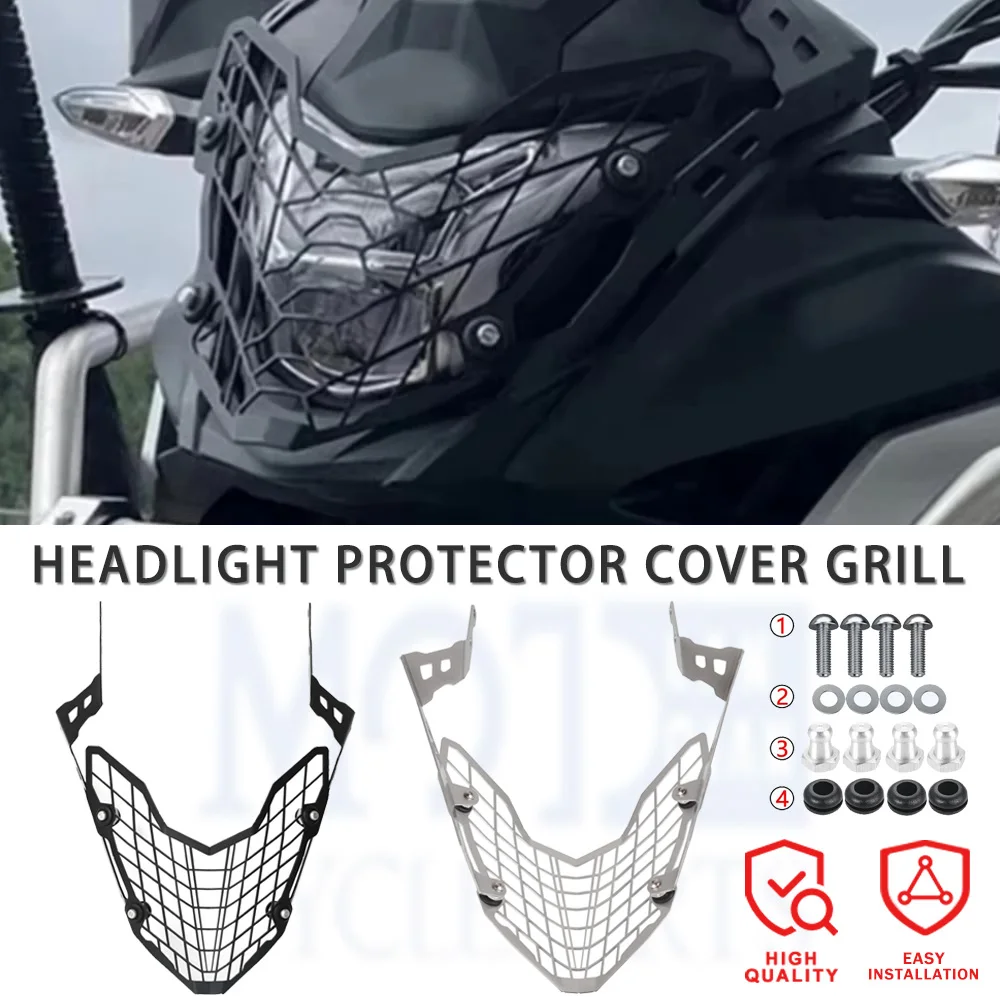 

For Honda CB400X CB500X CB 400X 500X 2020 2021 2022 Headlight Protector Cover Grill Motorcycle Head Lamp Light Grille Guard